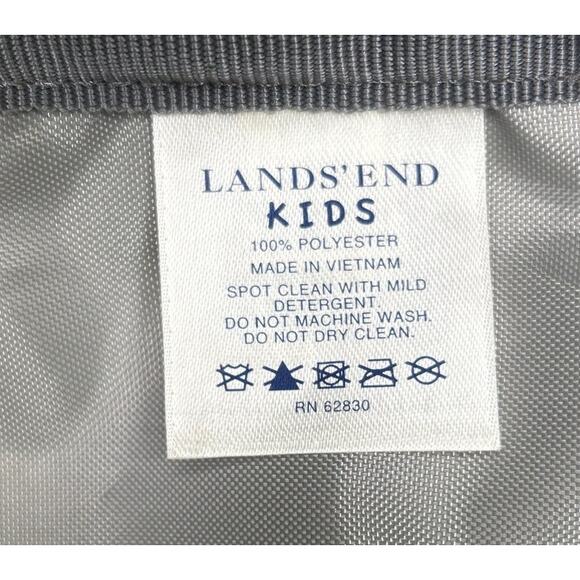 Lands' End Kids Green Camo Soft-Sided Insulated Lunch Bag / Travel Bag - Picture 7 of 7